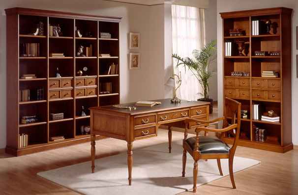 mesa de estilo clasico nogal caoba